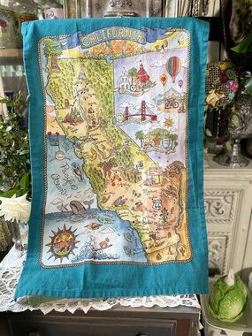 California tea towel